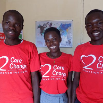 Emmanuel, Rachael and Lawrence